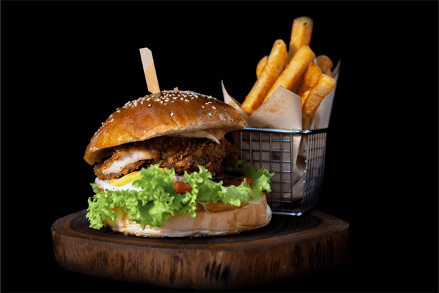 Burger and Fry